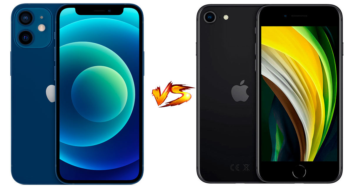 Todas las diferencias entre el iPhone 12 Mini vs iPhone SE