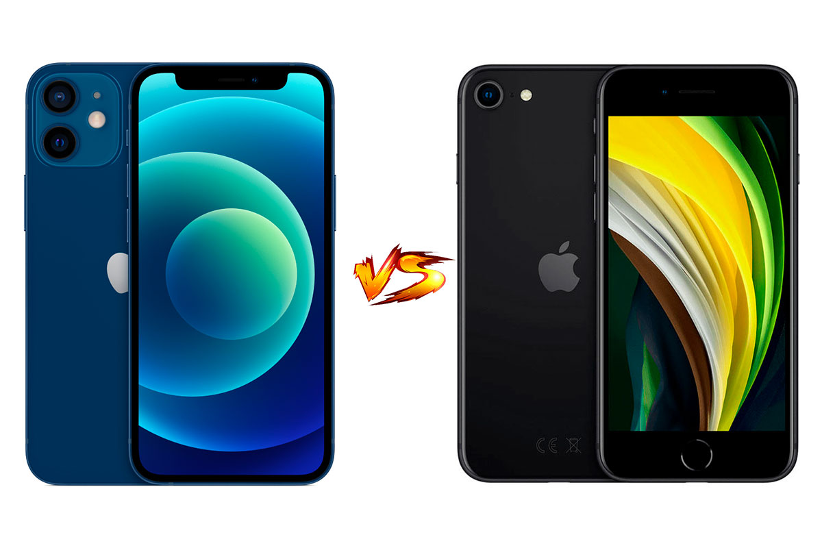 Todas las diferencias entre el iPhone 12 Mini vs iPhone SE