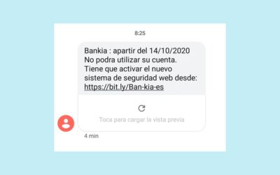 No podrá utilizar su cuenta: ten cuidado con este falso SMS de Bankia