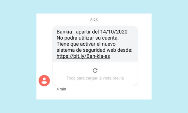 No podrá utilizar su cuenta: ten cuidado con este falso SMS de Bankia