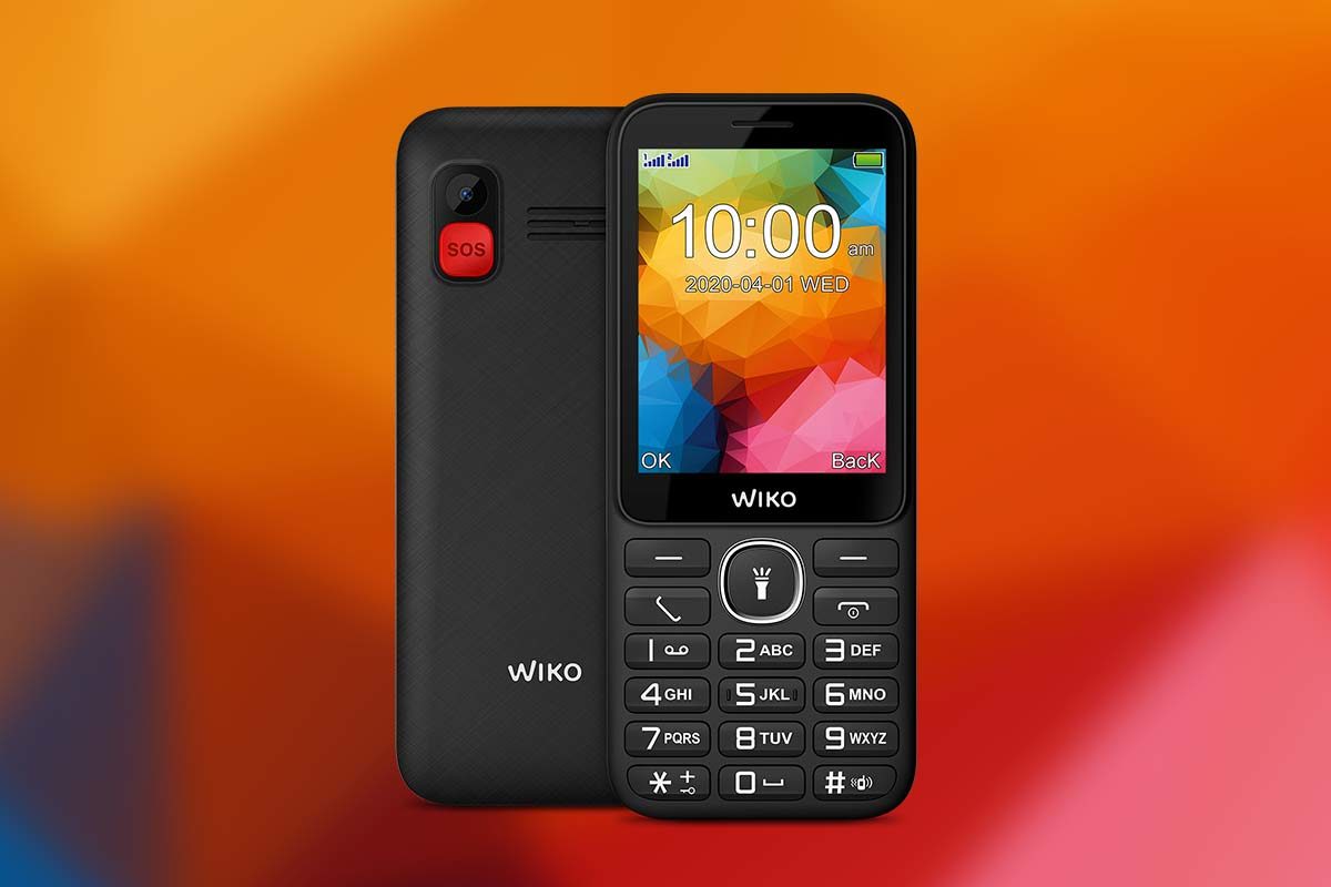 Wiko lanza un móvil para mayores con casi 20 días de autonomía 1