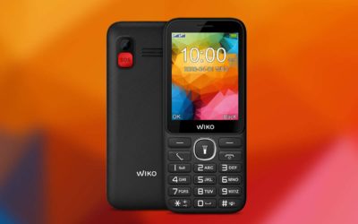 Wiko lanza un móvil para mayores con casi 20 días de autonomía