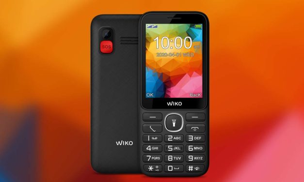 Wiko lanza un móvil para mayores con casi 20 días de autonomía