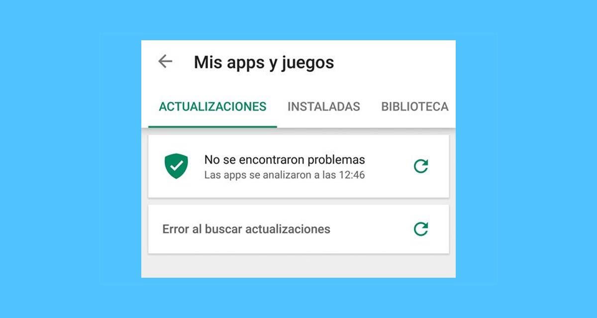 Error al buscar actualizaciones en Google Play: 7 posibles soluciones
