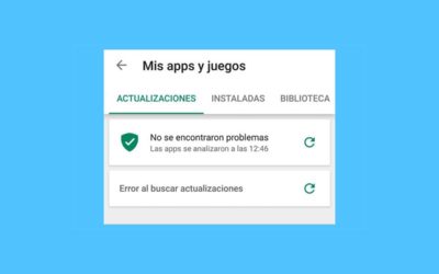 Error al buscar actualizaciones en Google Play: 7 posibles soluciones