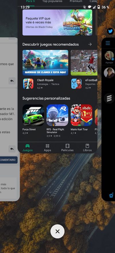 error al buscar actualizaciones google play