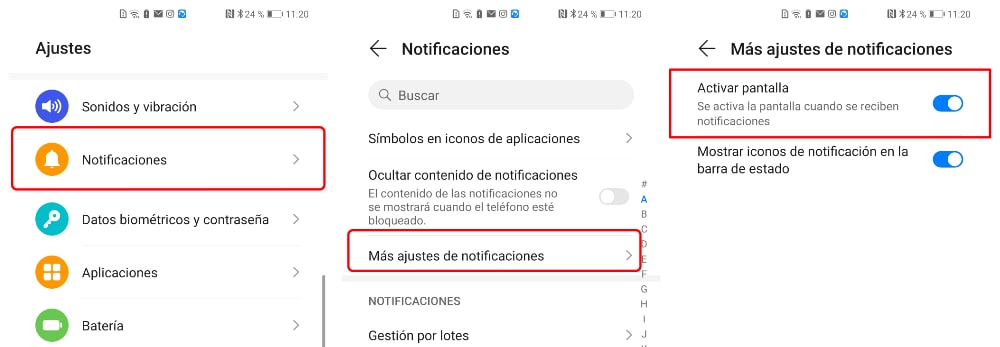 11 trucos de EMUI 11 que debes probar en tu móvil Huawei ahora mismo 2 notificaciones-emui-11-huawei