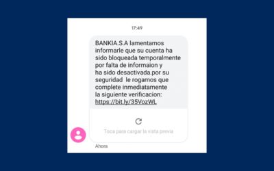 Ten cuidado con el falso SMS de Bankia del 632276772