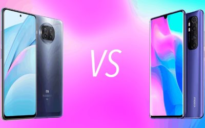 Todas las diferencias entre el Xiaomi Mi 10T Lite vs Xiaomi Mi Note 10 Lite