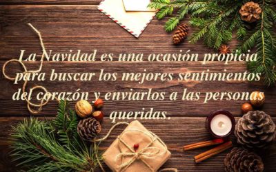25 imágenes con frases para felicitar la Navidad 2020