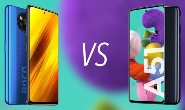 Todas las diferencias entre el Poco X3 vs Samsung Galaxy A51