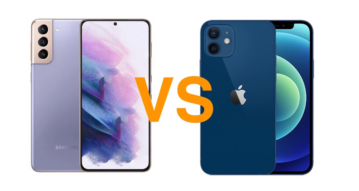 Samsung Galaxy S21 vs iPhone 12: todas las diferencias