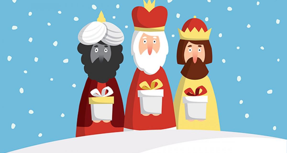 Mensajes e imágenes divertidas de Reyes para enviar con el móvil