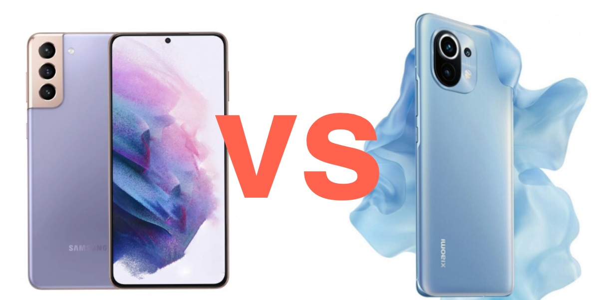 Todas las diferencias entre el Samsung Galaxy S21 vs Xiaomi Mi 11