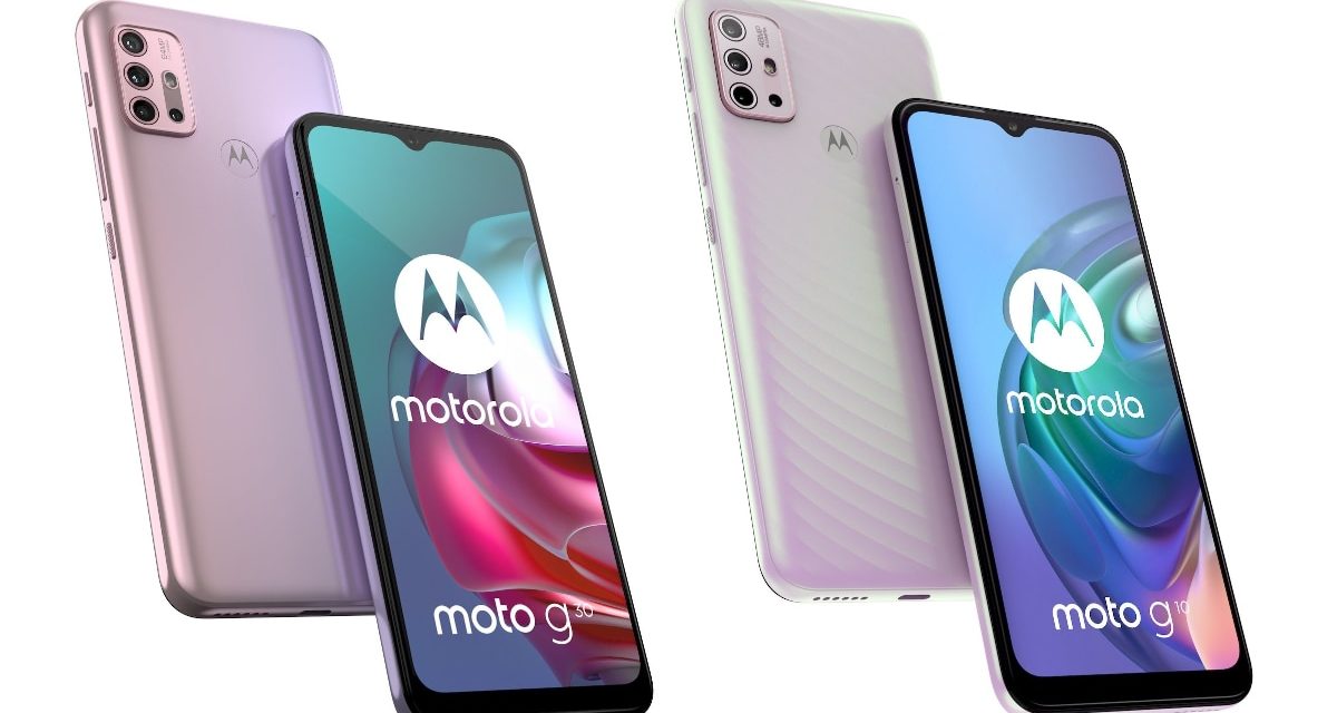 Motorola Moto G10 y G30: gran batería y cuatro cámaras por menos de 200 euros