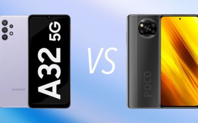 Samsung Galaxy A32 vs Poco X3 NFC, todas las diferencias