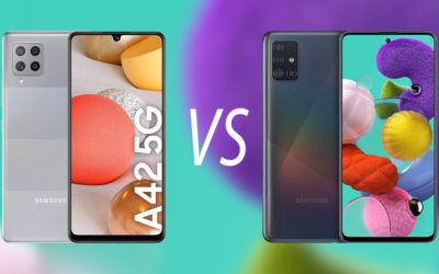 Samsung Galaxy A42 vs Galaxy A51, todas las diferencias que debes conocer