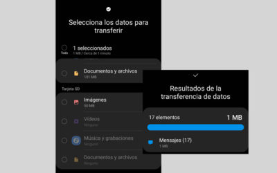 Cómo pasar datos de Samsung a Xiaomi de un móvil a otro