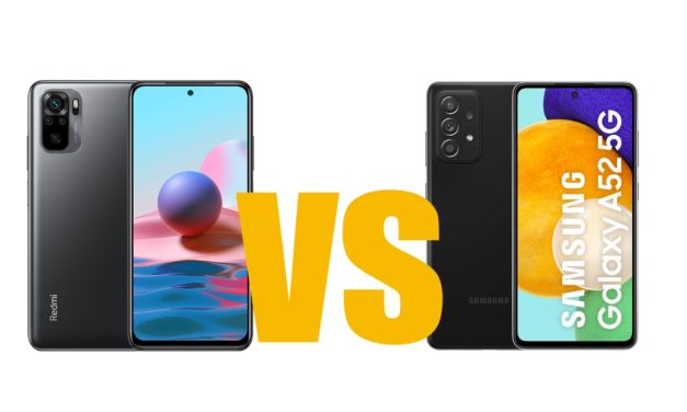 Xiaomi Redmi Note 10 vs Samsung Galaxy A52, todas las diferencias que debes conocer