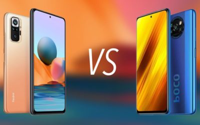 Xiaomi Redmi Note 10 Pro vs Poco X3, estas son todas sus diferencias