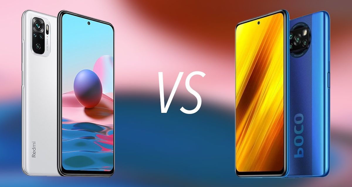 Xiaomi Redmi Note 10 vs Poco X3, todas las diferencias
