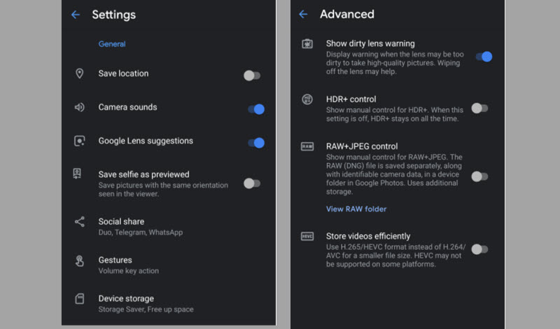 Google Camera para el Samsung Galaxy A52: como descargar e instalar el APK 3