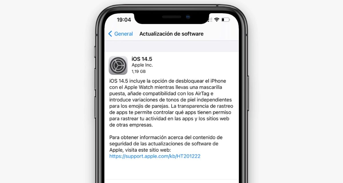 Cómo forzar la instalación de iOS 14.5 en el iPhone si no llega