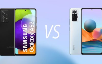Samsung Galaxy A52 vs Xiaomi Redmi Note 10 Pro, todas las diferencias