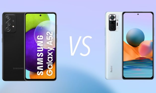 Samsung Galaxy A52 vs Xiaomi Redmi Note 10 Pro, todas las diferencias