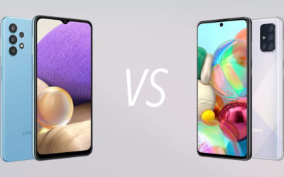 Samsung Galaxy A32 vs A71, todas las diferencias que debes conocer