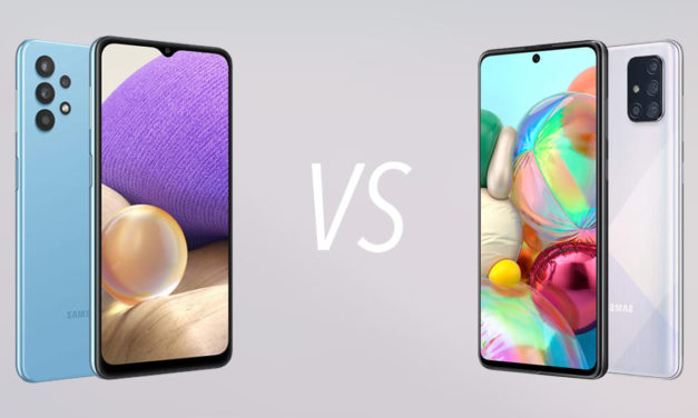 Samsung Galaxy A32 vs A71, todas las diferencias que debes conocer