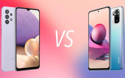 Samsung Galaxy A32 vs Xiaomi Redmi Note 10, todas las diferencias que debes conocer