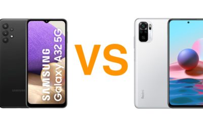 Samsung Galaxy A32 5G vs Xiaomi Redmi Note 10 Pro, diferencias y cuál es mejor