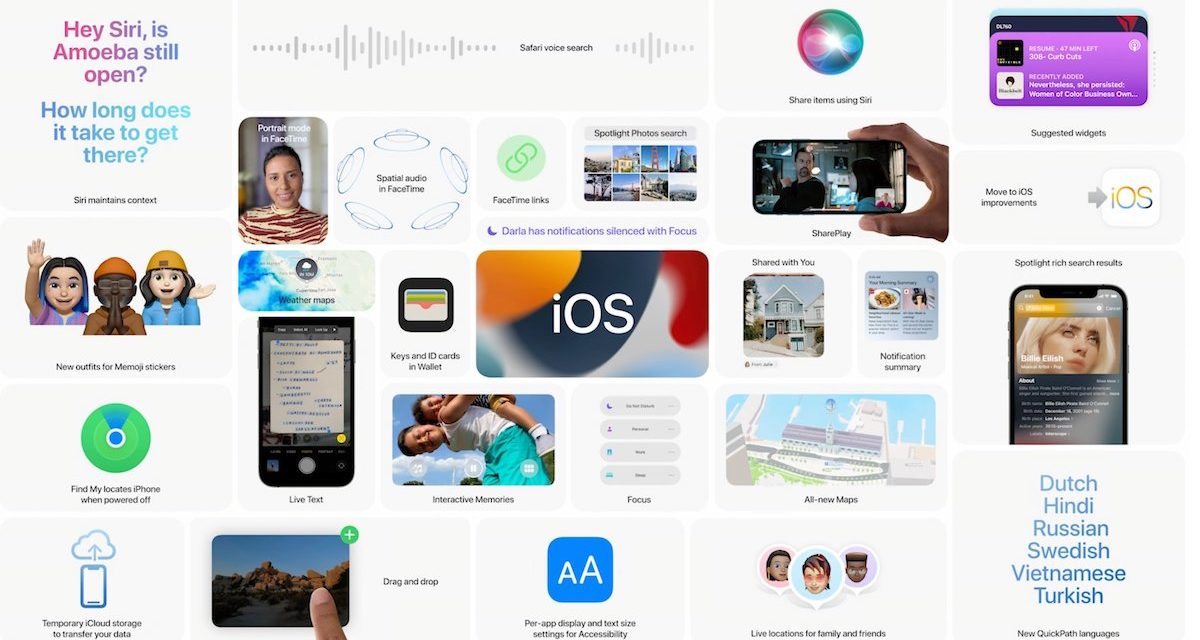 Todas las novedades de iOS 15 que te interesa conocer