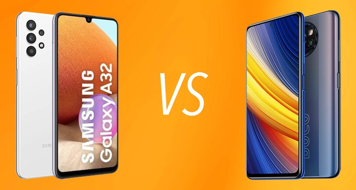 Samsung Galaxy A32 5G vs Poco X3 Pro, diferencias y cuál es mejor