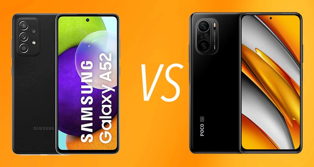 Samsung Galaxy A52 vs Poco F3, diferencias y cuál es mejor