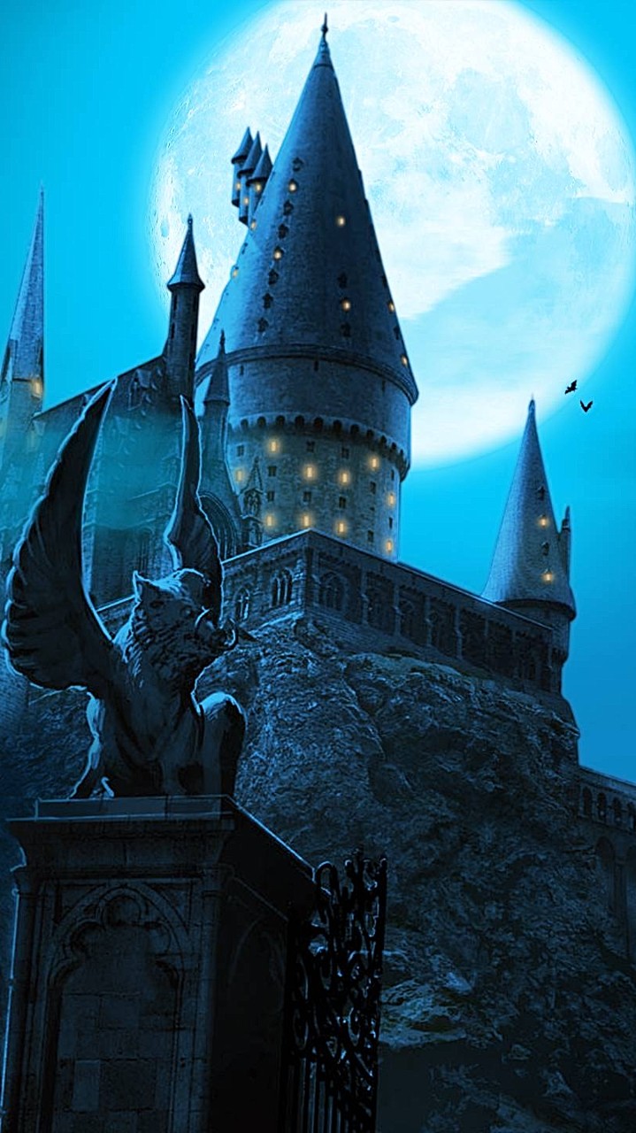 Fondo de pantalla del castillo de Hogwarts