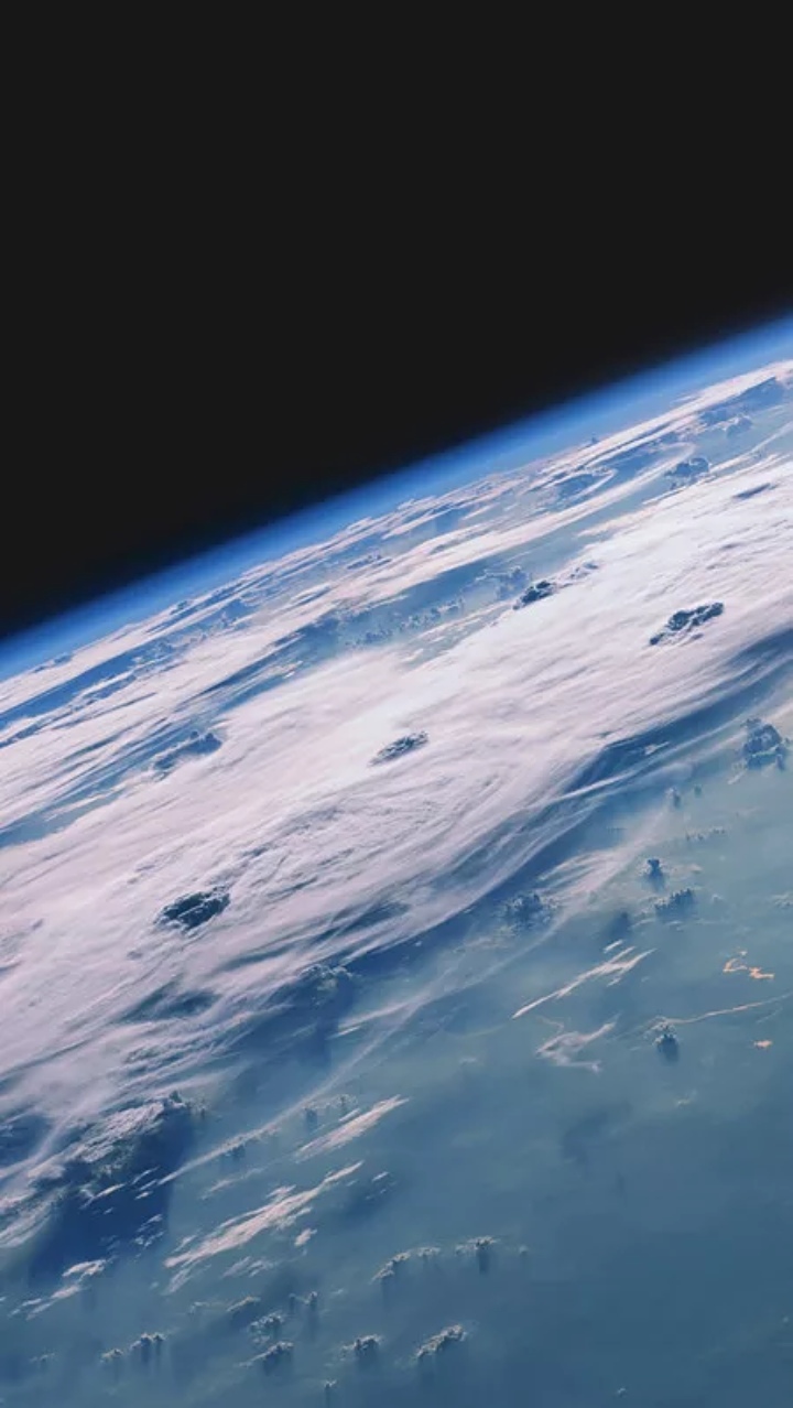 Fondo de pantalla de la Tierra desde el espacio exterior para el iPhone 12