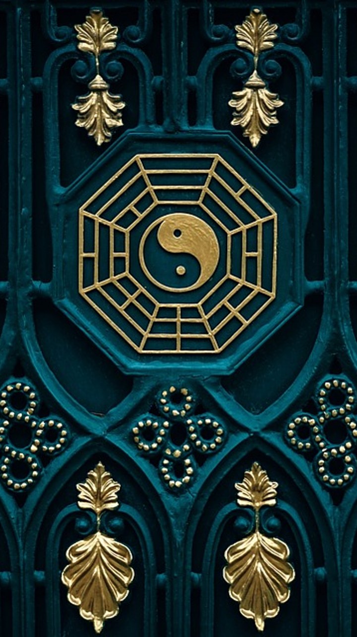 Fondo de pantalla del yin y el yang para los iPhone 12