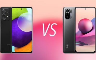 Samsung Galaxy A52 vs Xiaomi Redmi Note 10S, diferencias y cuál es mejor