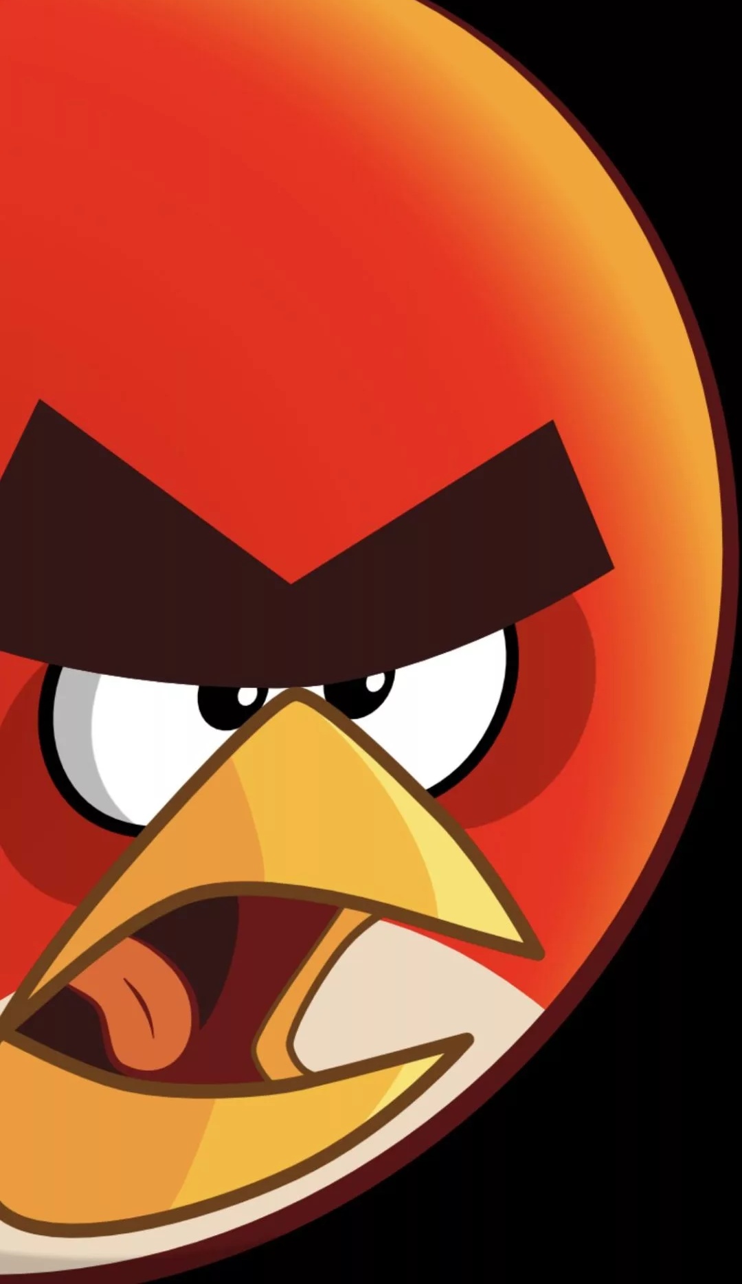 Fondo de pantalla de Angry Bird para los iPhone 12, 12 Mini y 12 Pro