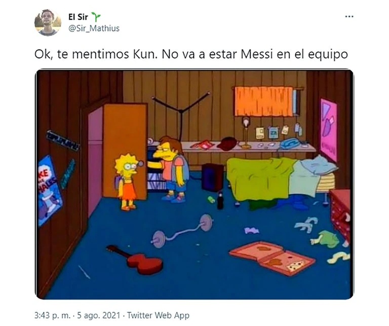 Memes divertidos de Messi y el Barcelona
