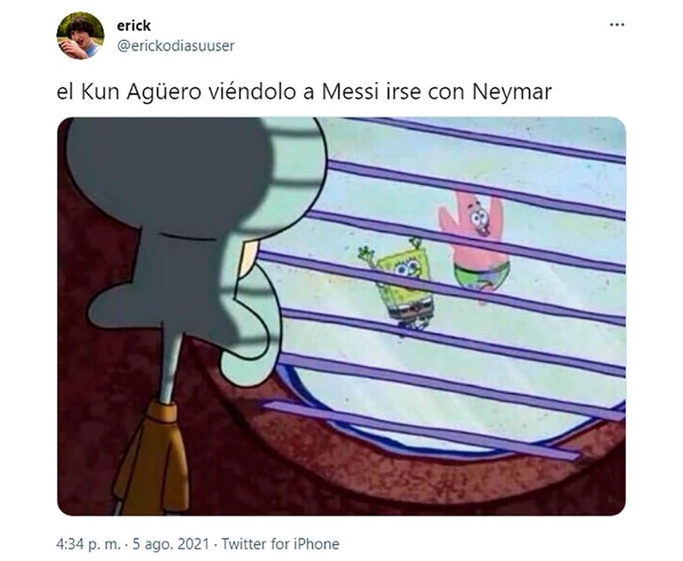 El Kun y Messi