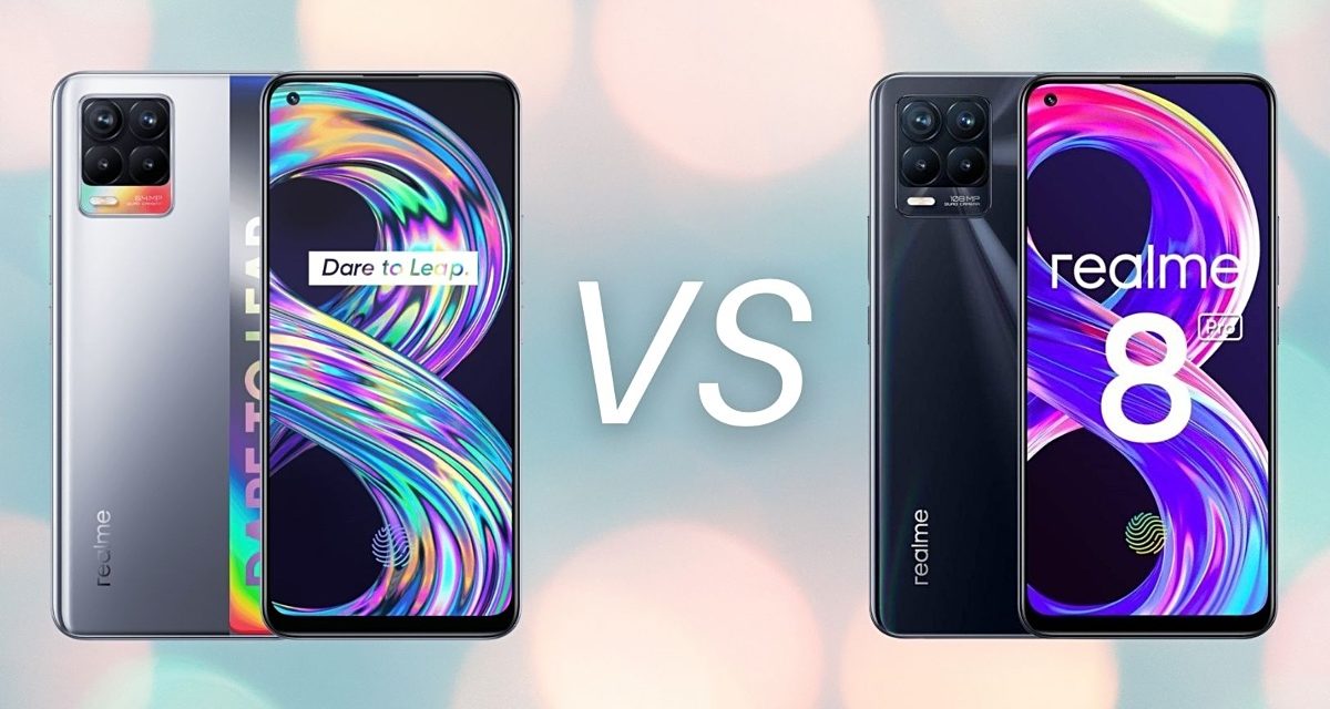 realme 8 vs 8 Pro, diferencias y cuál es mejor comprar en 2021