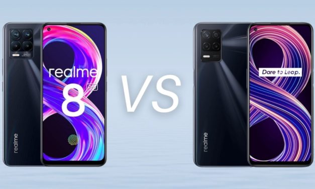 5 diferencias del realme 8 Pro frente al realme 8 5G
