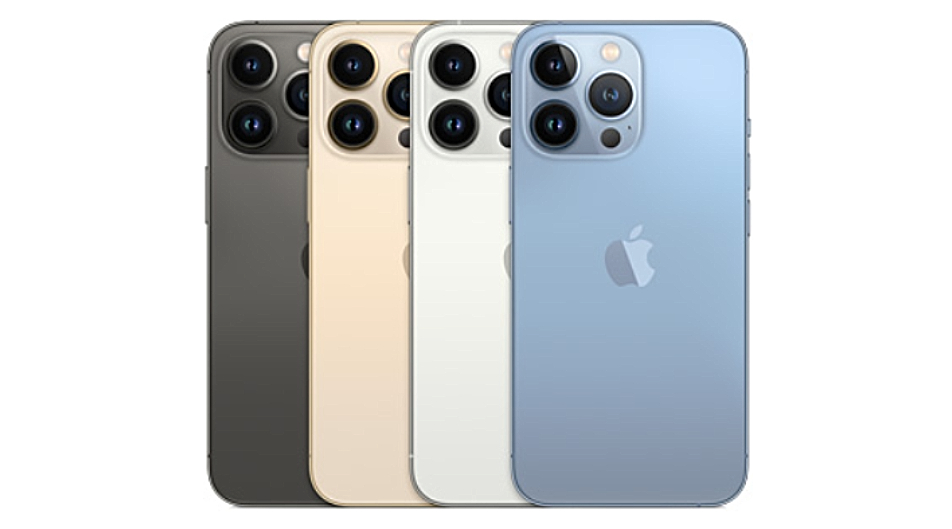 Caracteísticas y especificaciones técnicas de los iPhone 13 Pro y 13 Pro Max