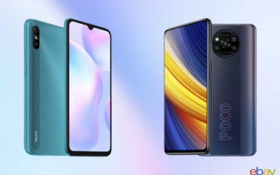50 y 110 de euros de descuento para el Redmi 9AT y el Poco X3 Pro con esta superoferta de ebay