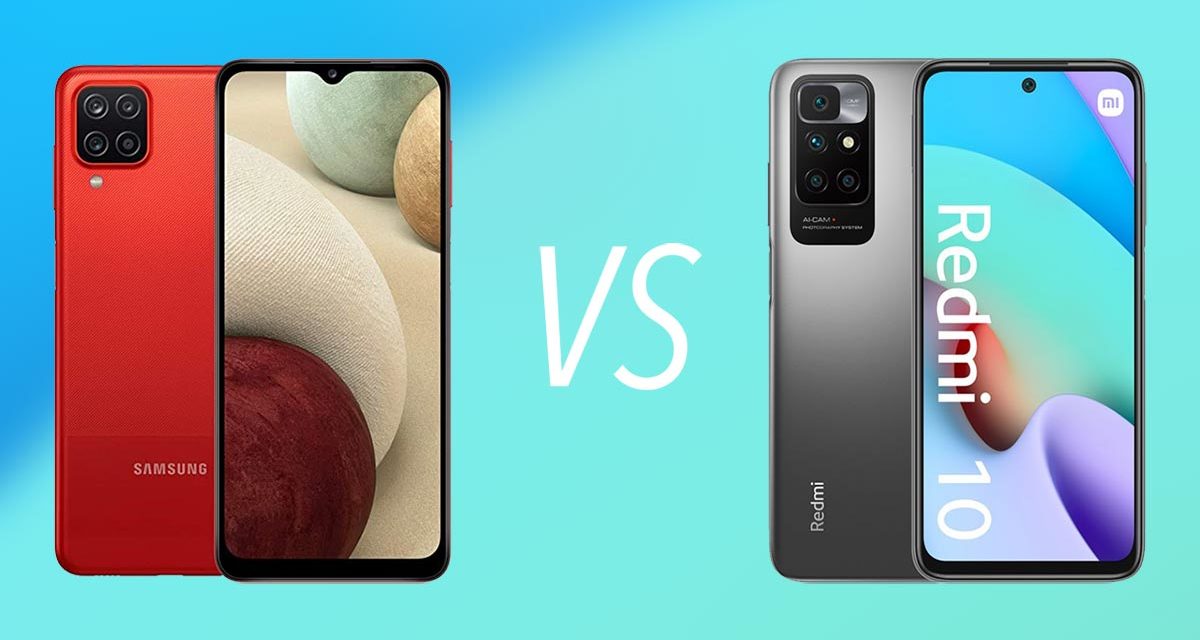 Samsung Galaxy A12 vs Xiaomi Redmi 10, diferencias y cuál es mejor en 2021