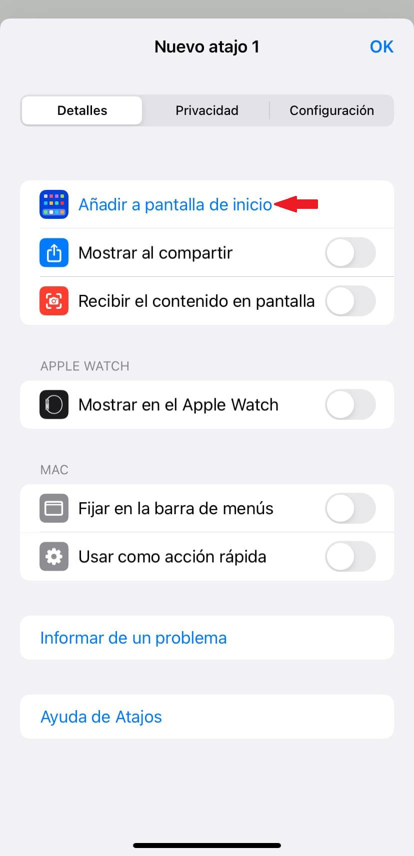 paso 7 cambiar iconos de aplicaciones en ios 15 iphone