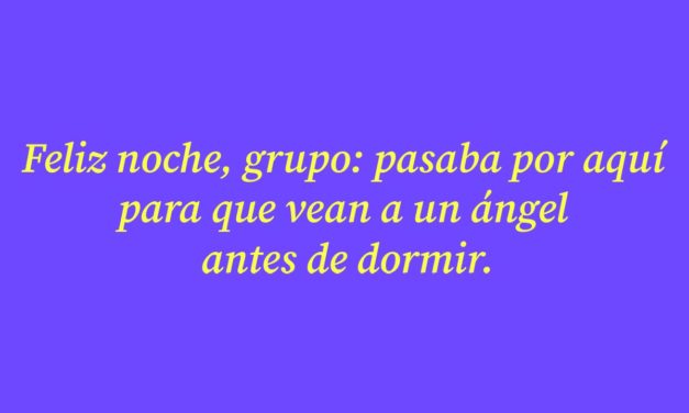 79 frases de Buenas noches para WhatsApp: graciosas, de grupo, para una amiga…